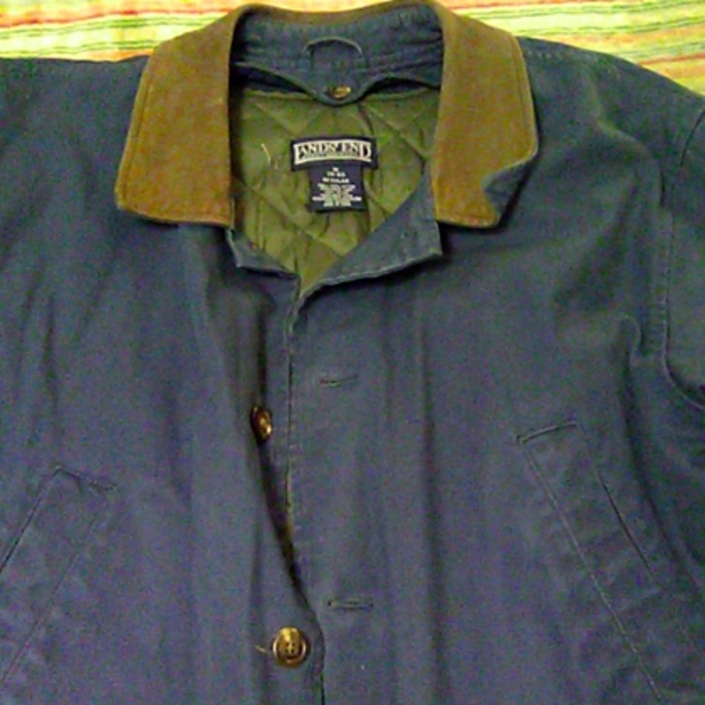 Land's End work coat with liner size Large